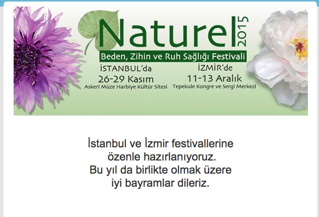 NATUREL 2015 Festivali’nde Workshop