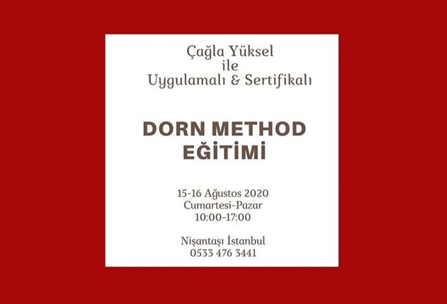 Sertifikalı Dorn Method Eğitimi